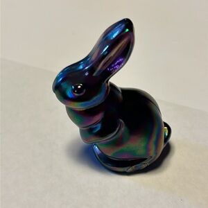 Fenton Glass Bunny Rabbit USA pre owned by self
